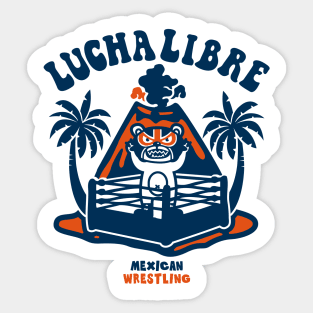 VOLCAN LUCHA LIBRE#1 Sticker